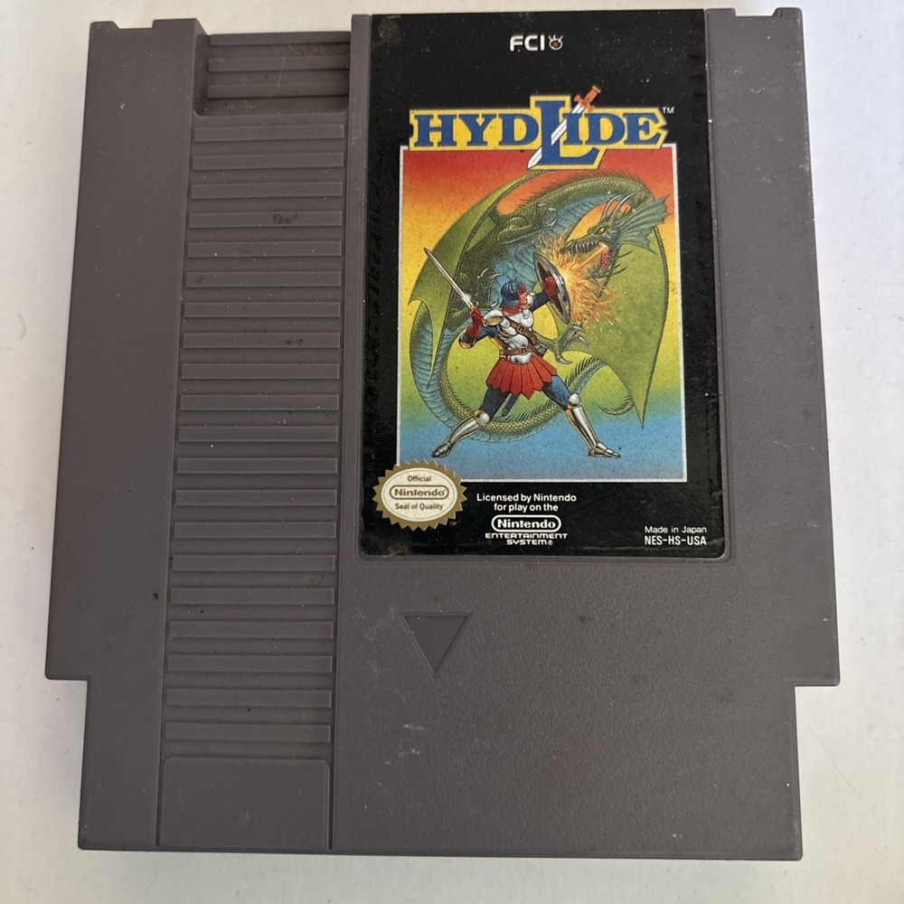 Hydlide (Nintendo Entertainment System,‎ NES, 1989) NES